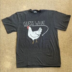 Amazon Men's Gray Graphic T-Shirt